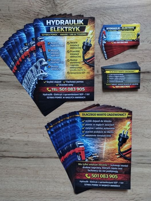 Hydraulik • Elektryk – awarie, montaż i drobne naprawy
