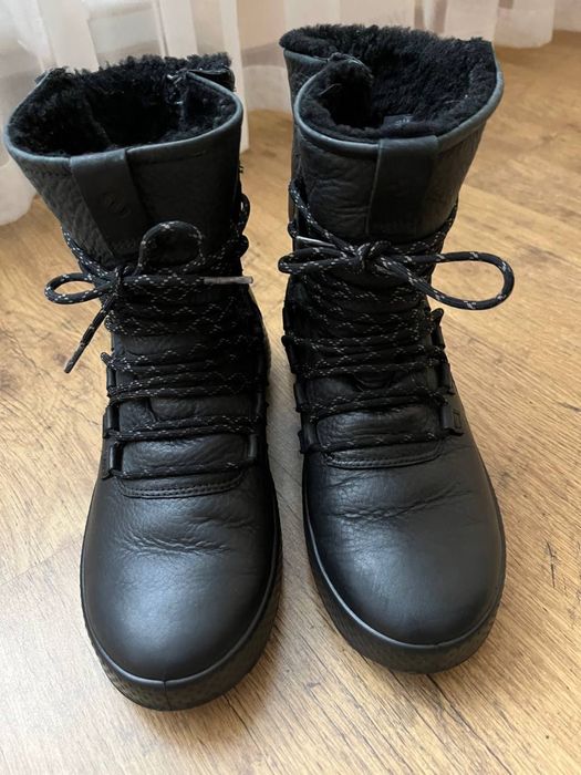 Шкіряні Зимові/Демі сезон Ботінки ECCO