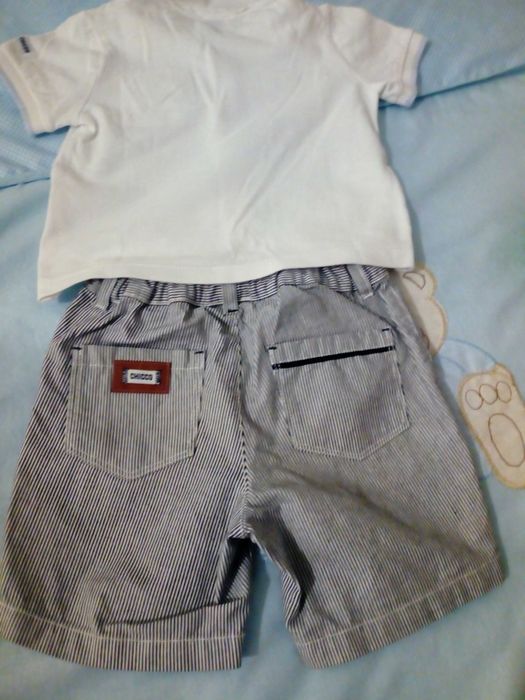 Conjunto Chicco Polo + calções