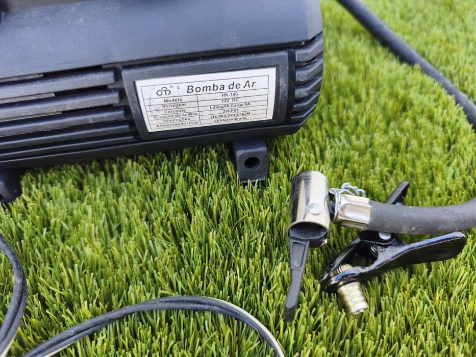 Bomba de Ar / Compressor Portátil 12V