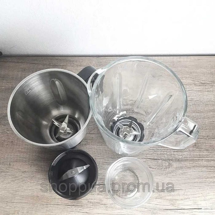 Блендер Zepline ZP-069 3в1 2000 Вт кофемолка+мясорубка+измельчитель