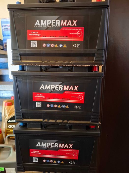 Akumulator 12V 120Ah 850A Wręczyca Wielka 603x275x233
