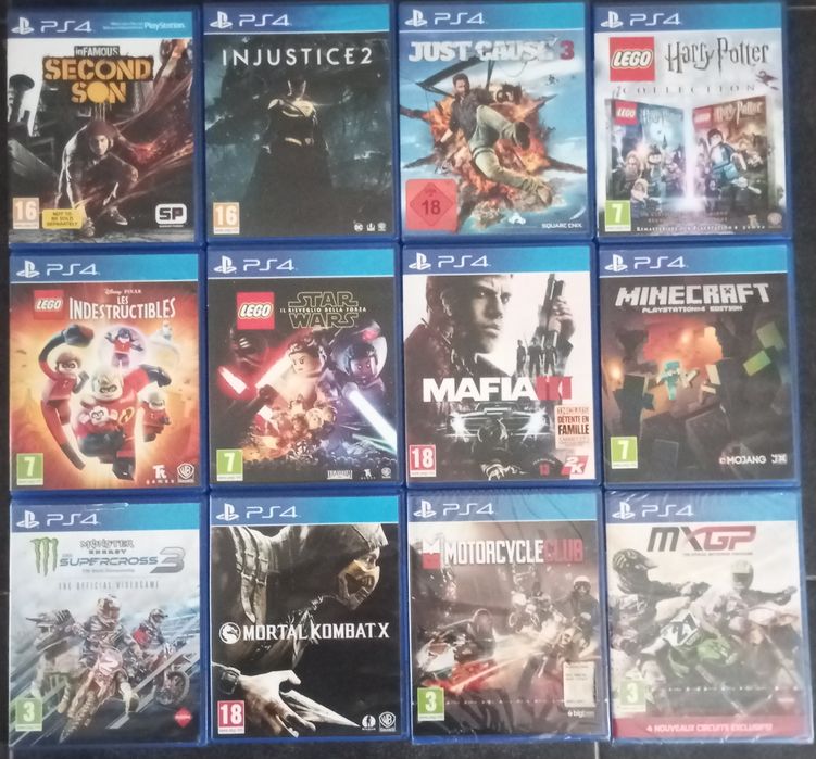 Jogos PlayStation 4 - Preços na Descrição