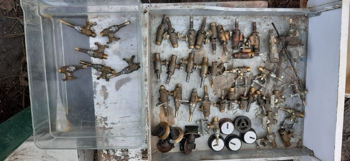 газовые конфорки краны