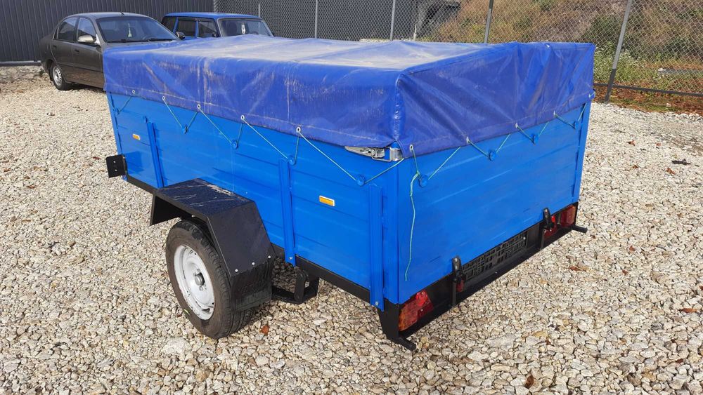 Прицеп легковий причеп до легкового авто 2,3*1,35*0,55 УСИЛЕНИЙ