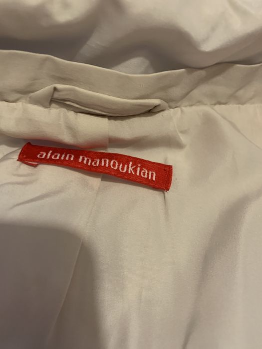 Casaco Alain Manoukian. Branco