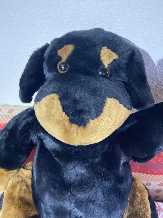Mini rottweiler peluche 60cm