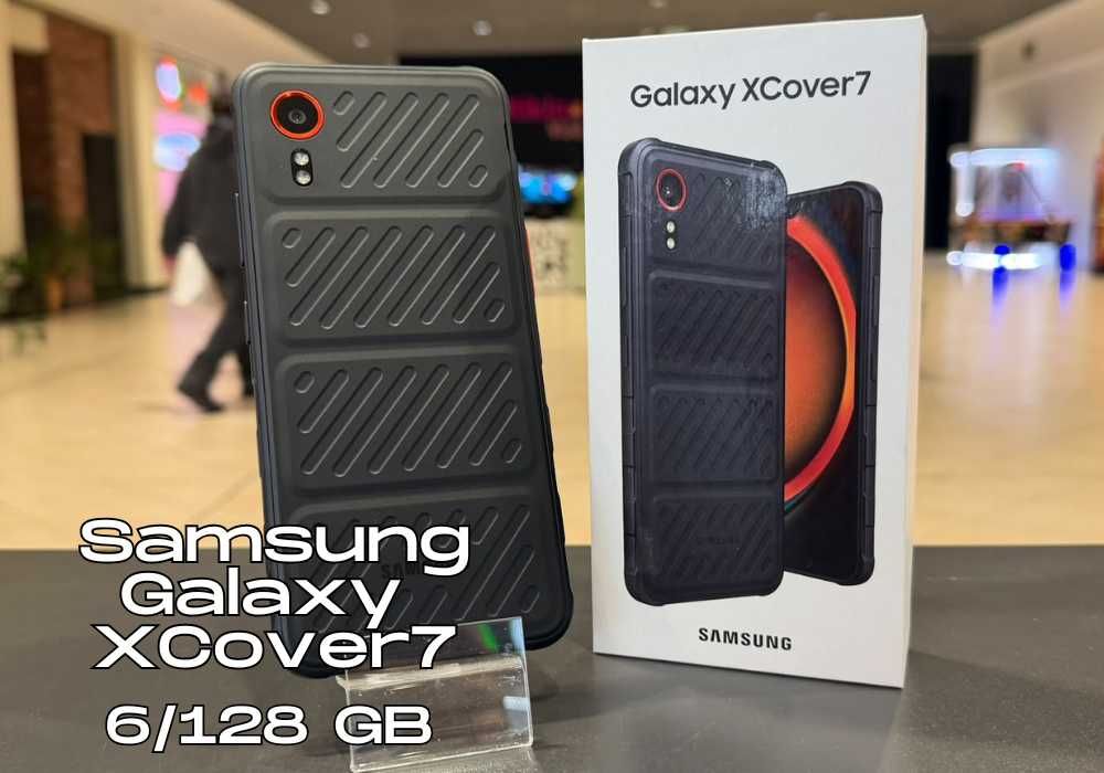 Samsung XCover 7 | 6/128 GB | POWYSTAWOWY | czarny |