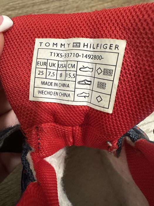 Дитячі черевики Tommy Hilfiger