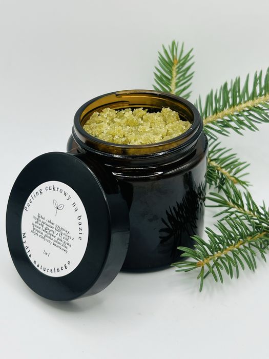 Naturalny peeling świerk oliwa 100g
