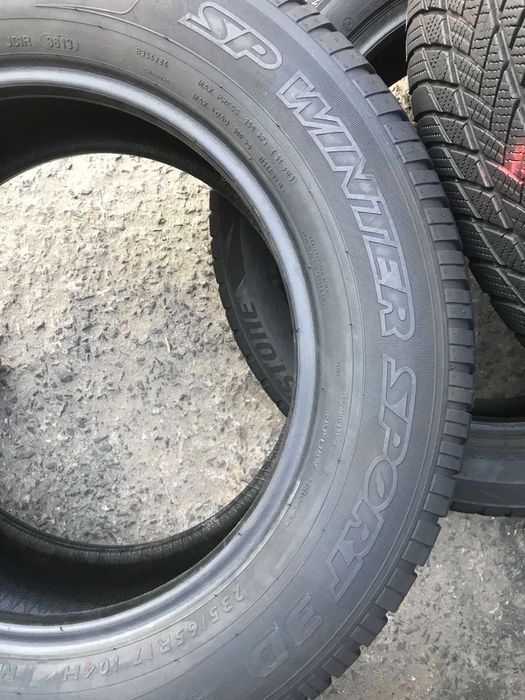 Шини Dunlop SP WinterSport 3D 235/65R17 Комлпект Зима Б/у Оригінал