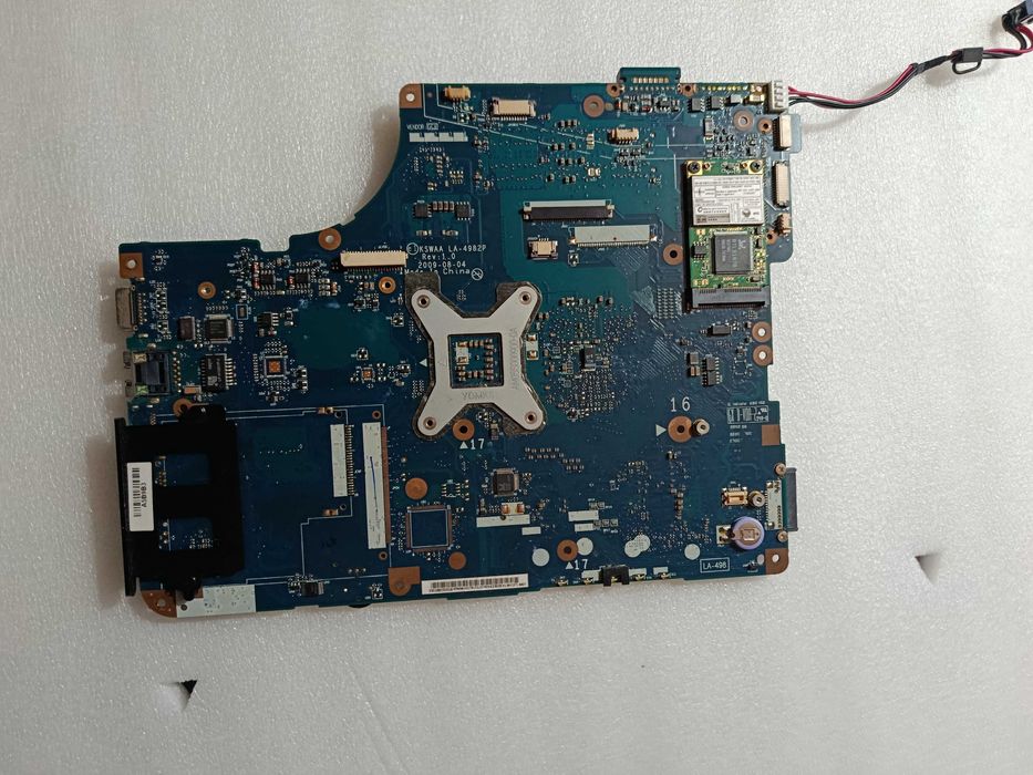 Toshiba L500 motherboard a 100%