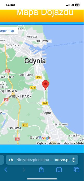 Gdynia Orłowo nad morzem  ostatnie POKOJE NA FERIE ZIMOWE