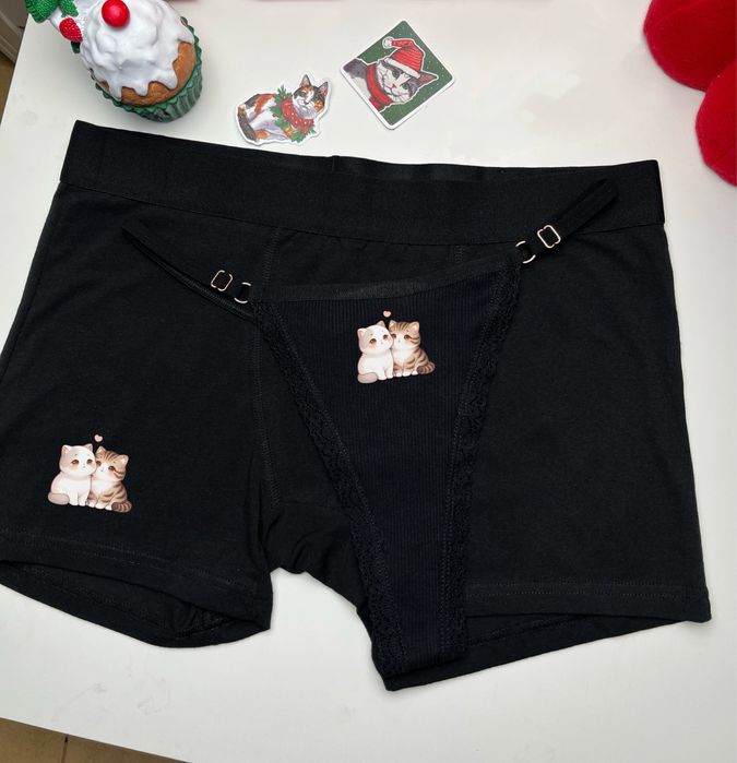 Zestaw dla pary + damskie majteczki