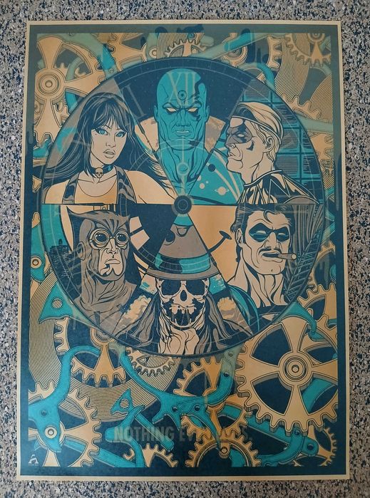 Poster - Watchmen: A Clock Without A Craftsman (papel kraft, 30x42 cm)