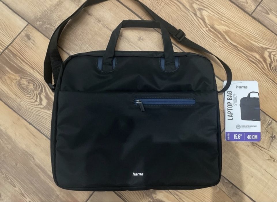 Torba na laptopa do reki i na ramie 15,6cala 40cm