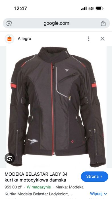 Strój damski - kurtka/spodnie