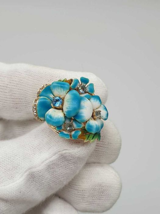 ЖІноча каблучка золото 585 проба 13.1 гр