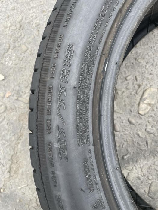 Шини 215/55 R18 Michelin  6,5-7мм літо