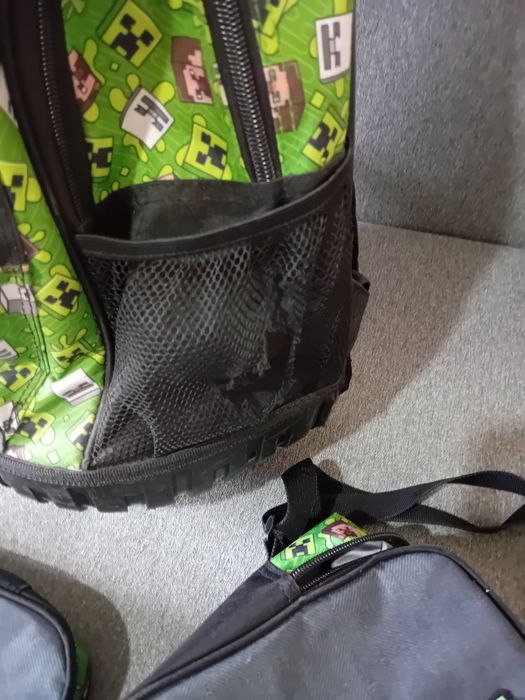 Conjunto escolar Minecraft