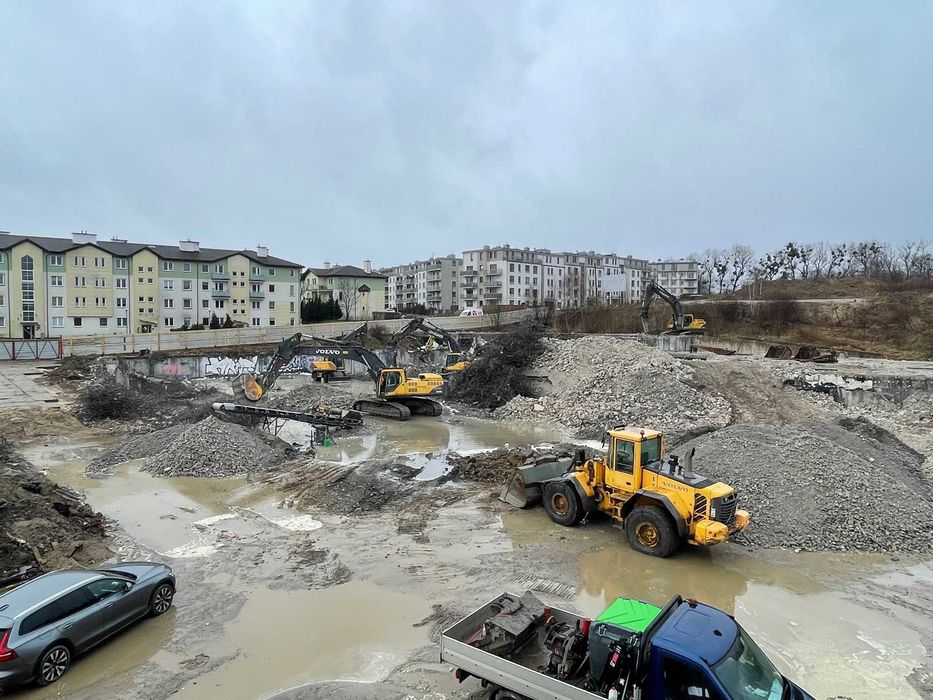 kompleksowe prace ziemnie , wykopy , niwelacje, rozbiórki