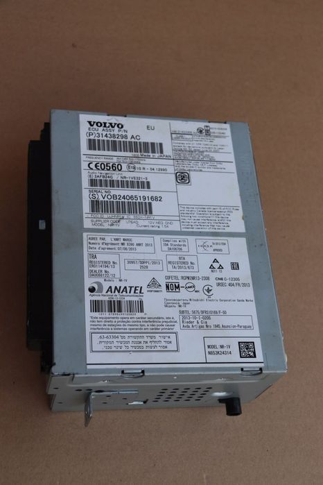 VOLVO V70 S80 XC70 V60 S60 XC60 RADIO CZYTNIK NAWIGACJA GPS 31438298
