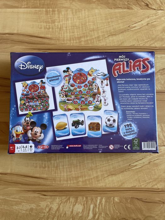 Gra planszowa: ,,mój pierwszy Atlas” Disney 3-7lat