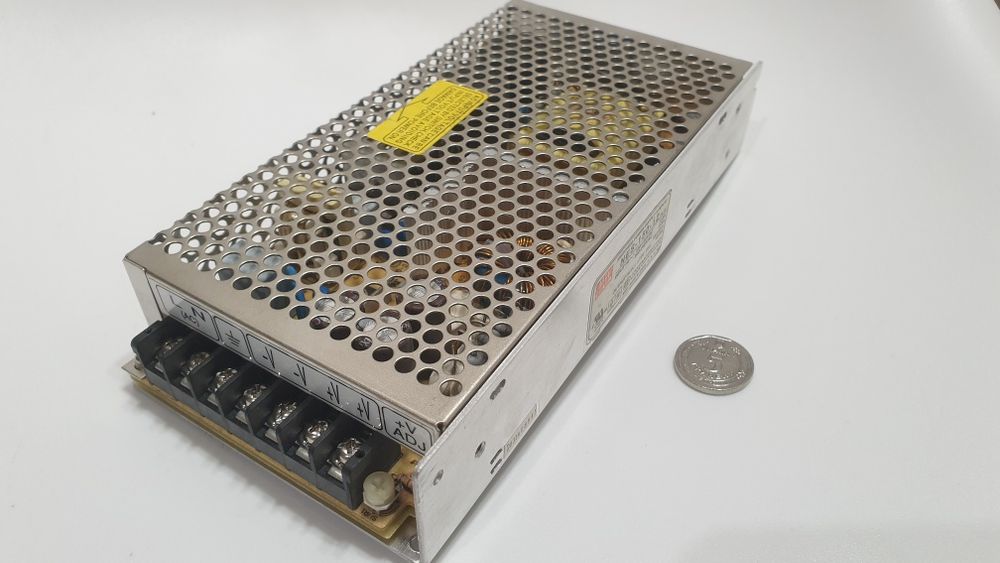 MW Источник, блок питания 12V / 220v Mean well NES-150-12 . 12,5A