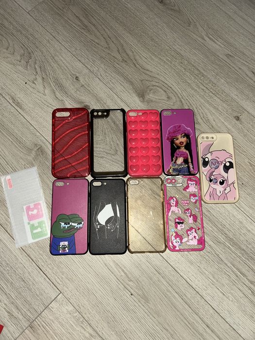 чехли до Iphone 7+ (в подарунок стікло на 7+ і 7)