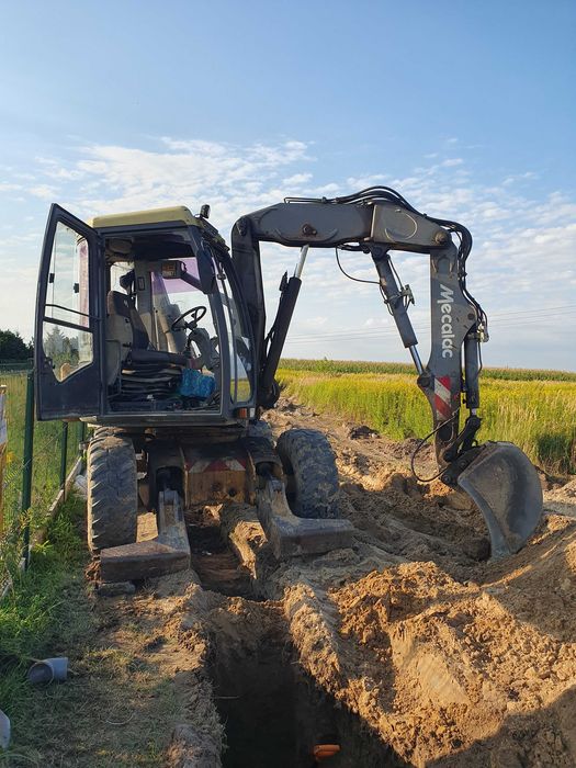 Koparko ładowarka Koparka Minikoparka Dobroszyce Oleśnica Bierutów