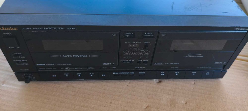 Дека касетна Technics RS-X911 магнітофон