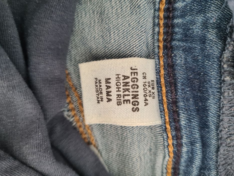 Spodnie jeansowe ciążowe H&M r. XS