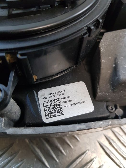 Przełącznik Zespolony Taśma 6952977 + Czujnik Kąta Skrętu Bmw E61 04R-