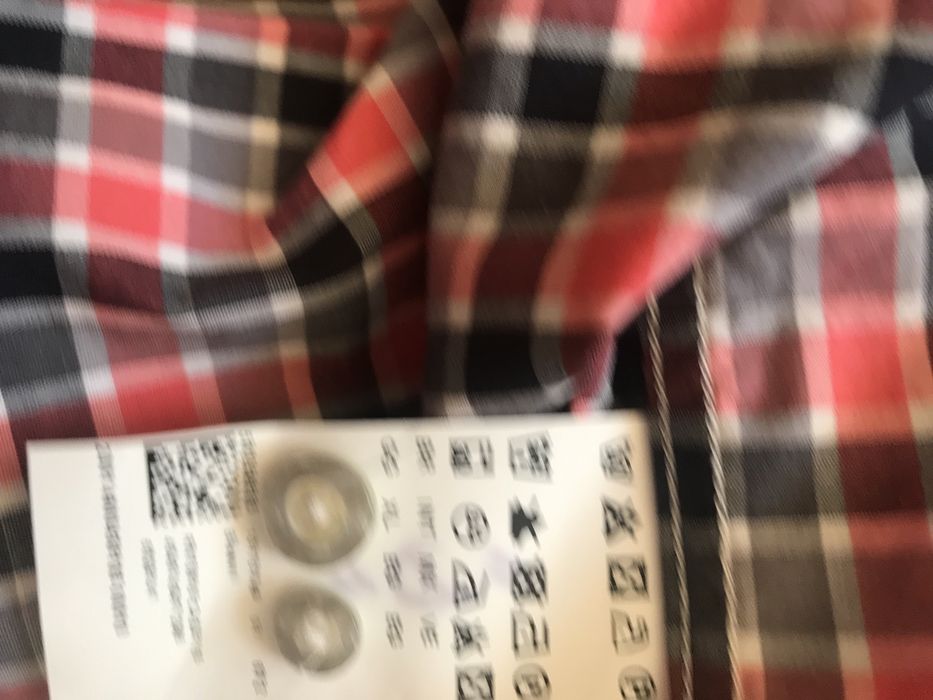 Koszula męska w kratę Hugo Boss r. XL