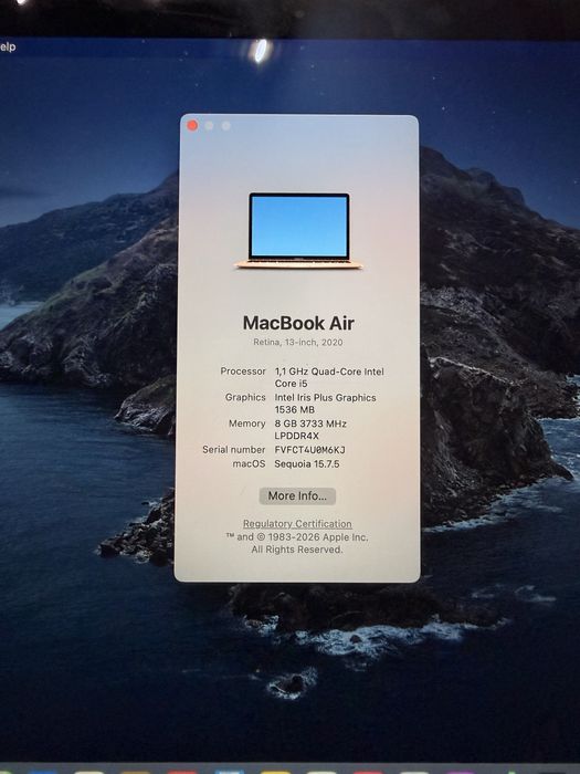 Macbook Air 2020