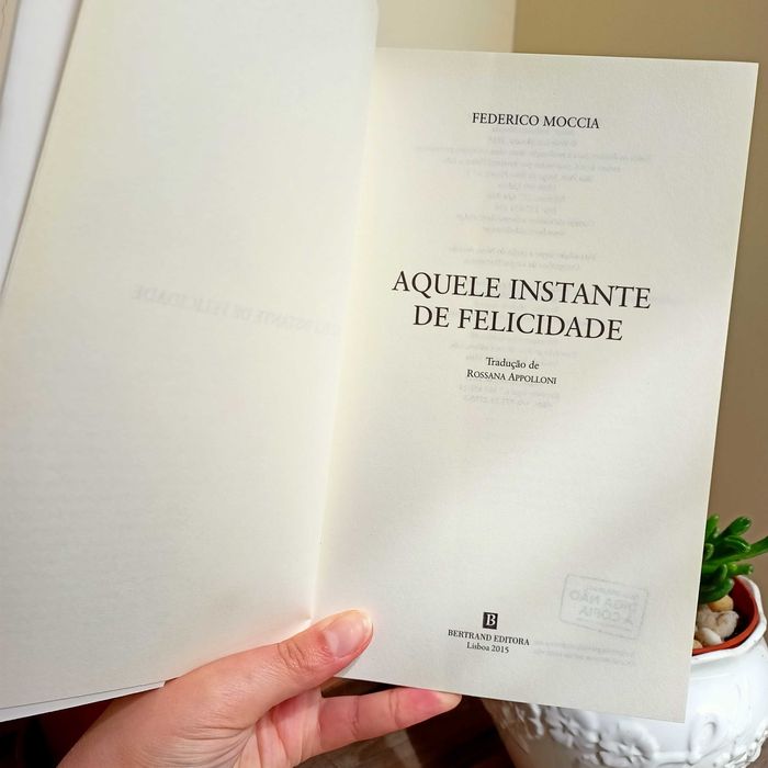 "Aquele Instante de Felicidade", Federico Moccia