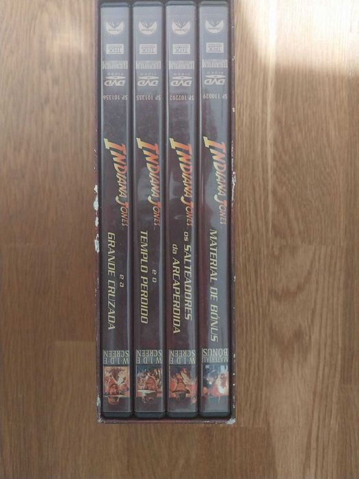 Pack 4 DVD´S Indiana Jones The Complete DVD Movie Edition + Material bonus