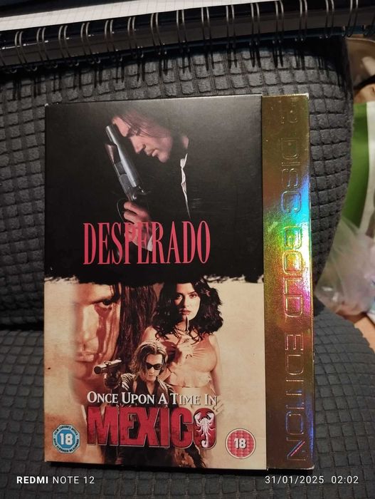DVD - Desperado/Once upon a time in Mexico - Em inglês