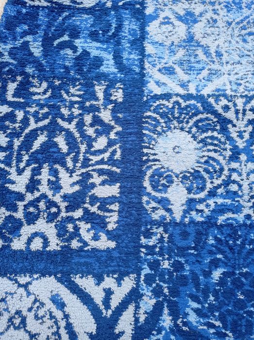 Tapete em tons de azul