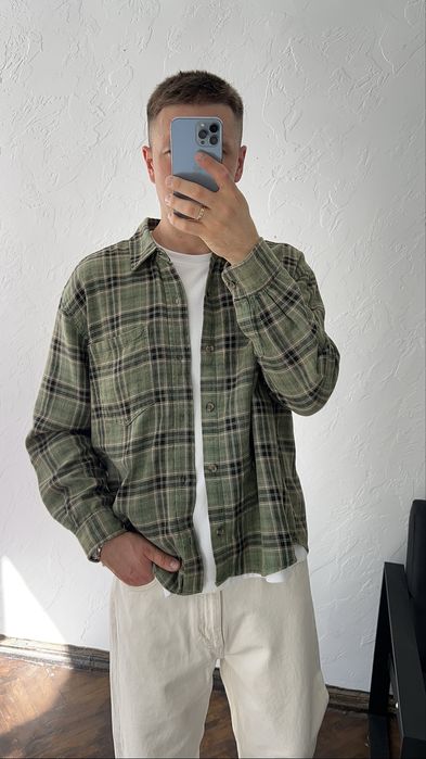 NEW ! ORIGINAL ! Чоловіча сорочка в клітинку PULL&BEAR