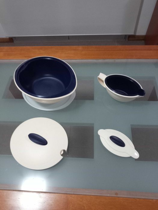 Terrina Charme Tupperware e Molheiro