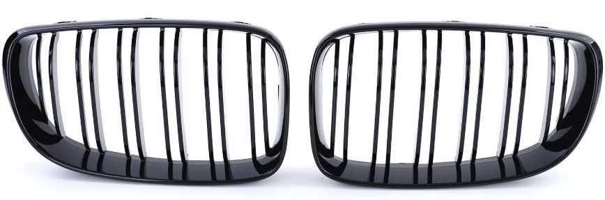 Nerki grill atrapa Czarny do BMW E81 E82 E87 E88 LCI LIFT 2007/2011
