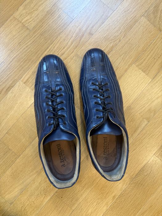 Кросівки a.testoni оригінал, Made in Italy, шкіра, р. 42 (US 8)