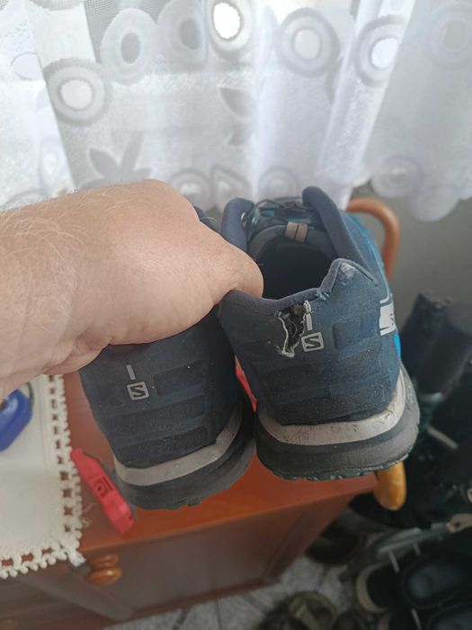 buty salomon niebieskie