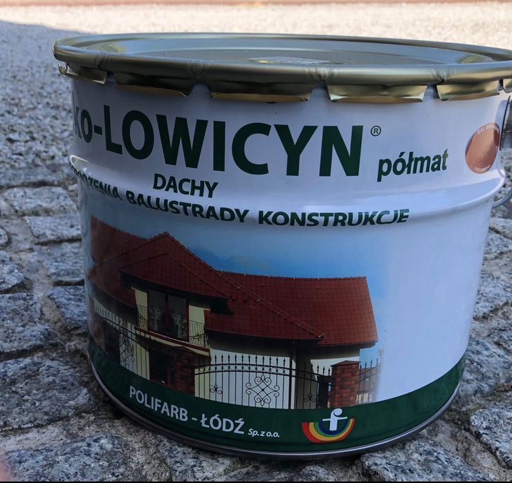 Farba do dachu 10 l Eko-Lowicyn