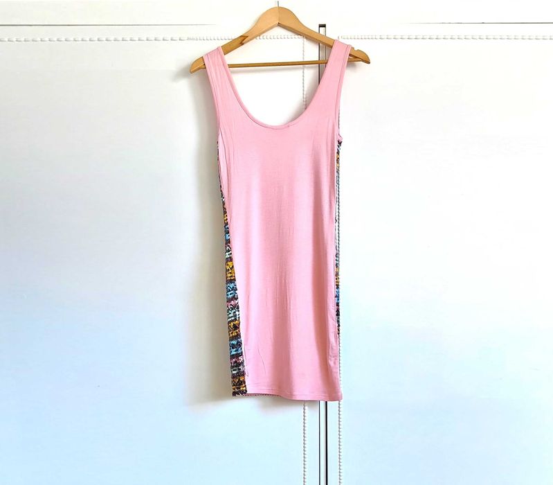 Nowa sukienka Miss Selfridge aztecki wzór aztec mini cekiny M 38