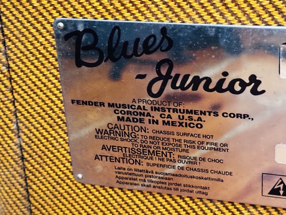 Fender Blues Junior Laquered Tweed