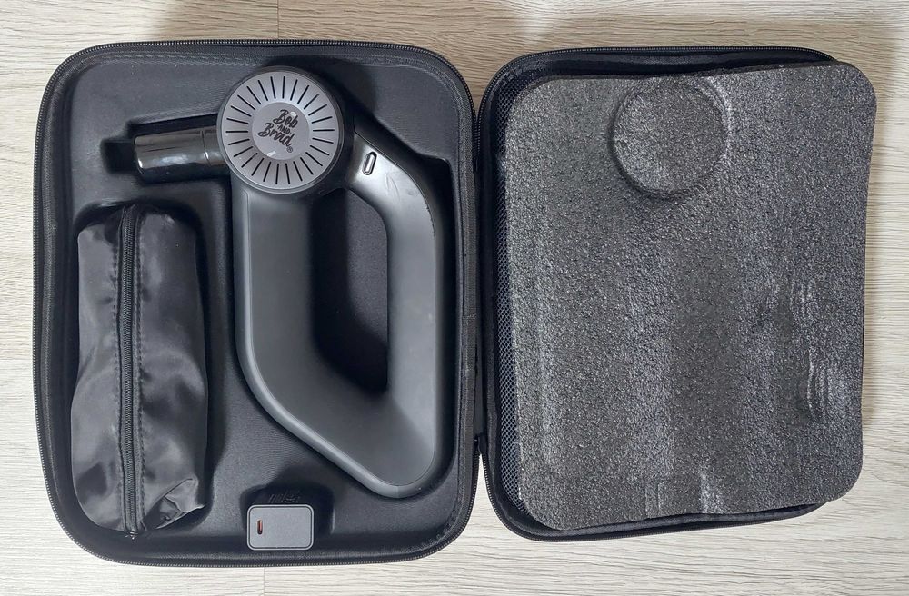 Masażer Bob and Brad D6 Pro Pistolet do masażu 16mm 2500mAh 7 głowic - Nowy