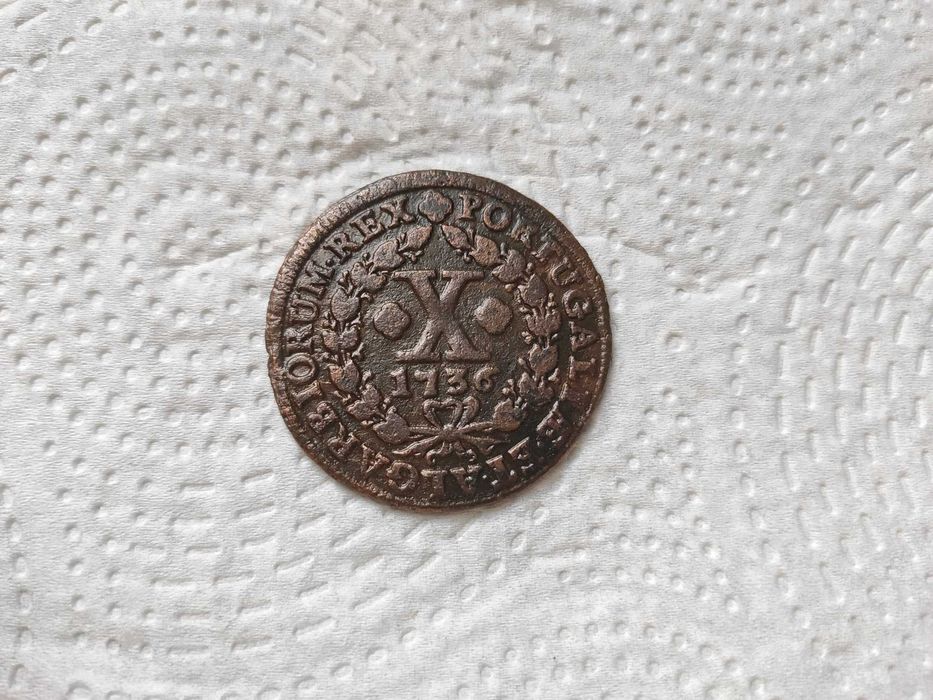 Moeda X Reis 1736