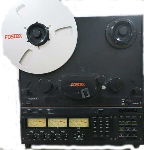 FOSTEX E-2 analog reel to reel master tape recorder